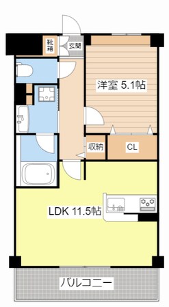 メゾン中沢の物件間取画像